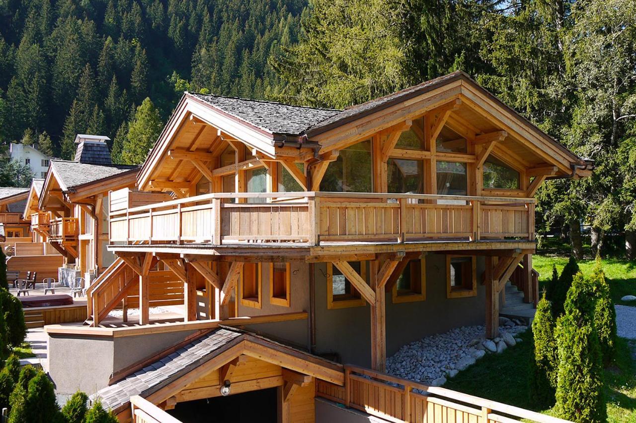 Villa Les Rives d'Argentière à Chamonix Extérieur photo